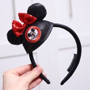 Mouseketeers Mickey Mouse Club Walt Disney World Headband Mickey Ears